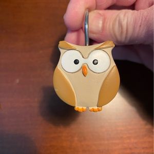 Kid shower curtain hooks